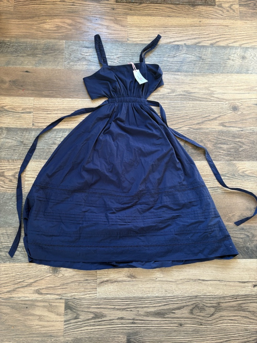 NWT Vineyard Vines Poplin Midi Dress